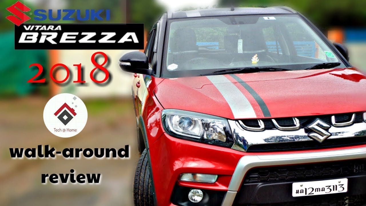 Vitara Brezza zdi+ (2018) walk-around review || Best compact suv