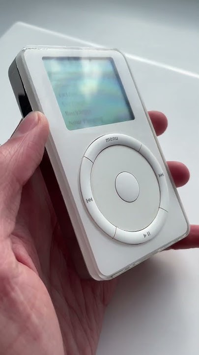 Самый первый iPod - Лучший плеер от Apple! - YouTube