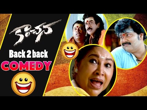 Kanchana Back 2 Back Comedy Scenes || Lawrence, Kovai Sarala, Lakshmi Rai