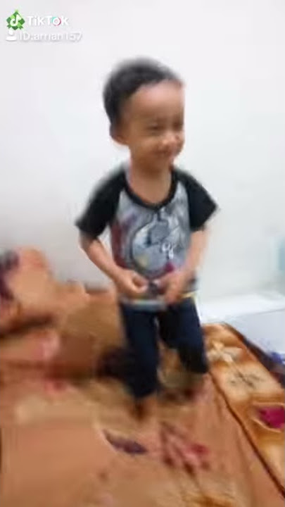 Lucu banget anak ini bikin tik tok keren tahan ketawa 15 detik aja ya 😂