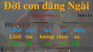Nhạc thánh ca - Đời con dâng Ngài - Thiên Lý - Nguyễn Hồng Ân @bestlovesonglyrics