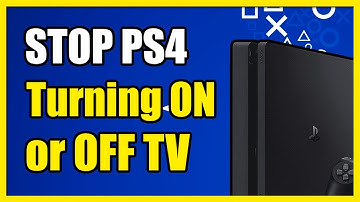 How to Stop PS4 Turning On or OFF your TV (Device Link Tutorial)