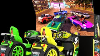 TESTING NEW GAME FAST & FURIOUS ARCADE 2022 BY RAW THRILLS