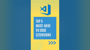 Top 5 must have VS Code Extensions #technology #vscode #extension #top5