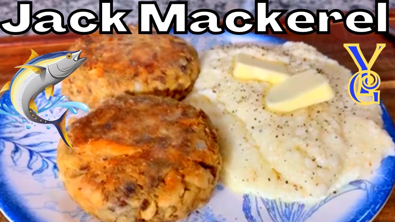 The Best Jack Mackerel Patties and Grits YouTube