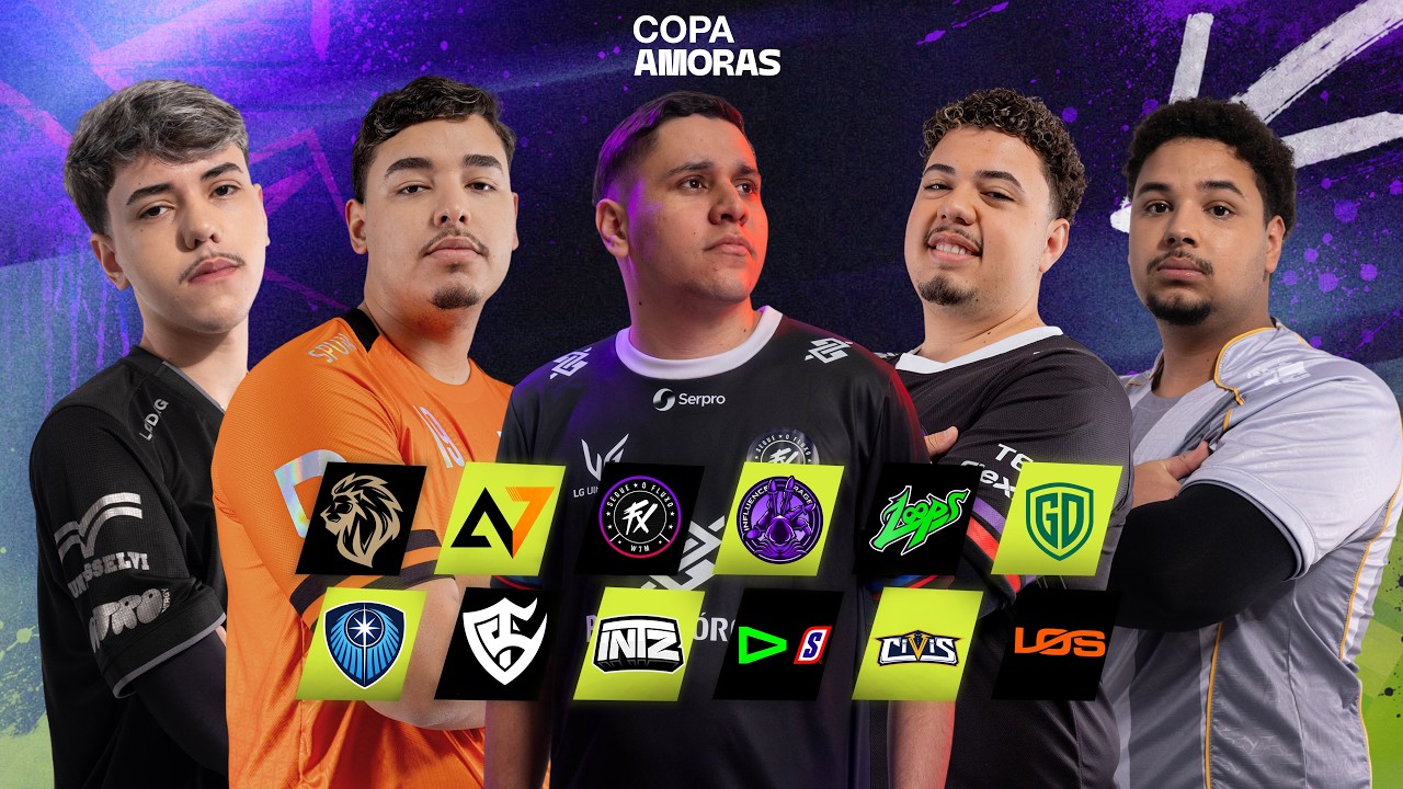 COPA AMORAS MOBILE - GRANDE FINAL - FLUXO - LOUD - LOS - FREE FIRE AO VIVO #150k