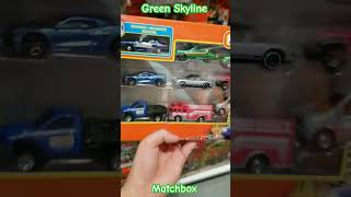 Green Skyline In 9 Pack Diecast Toy Car Matchbox