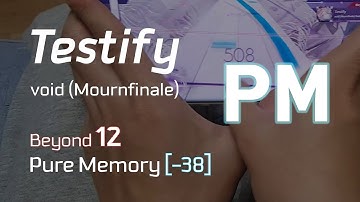 【Arcaea】 Testify BYD 12 PURE MEMORY (-38, Fully Handheld)