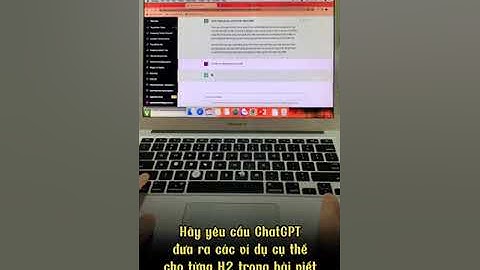 Sử dụng chat gpt viết bài chuẩn seo