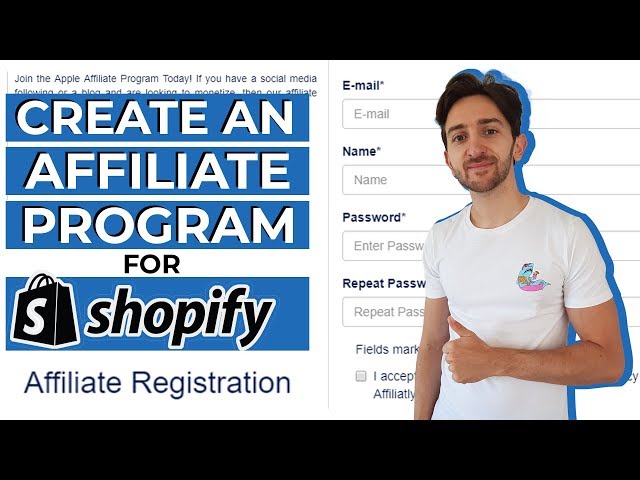 How To Start An Affiliate Program With Shopify (2019)