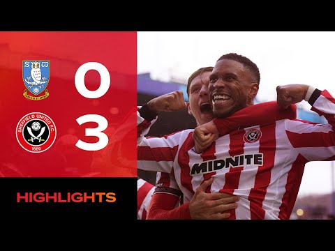 شيفيلد وينزداي ٠ ٣ شيفيلد يونايتد أبرز أحداث بطولة الدوري الإنجليزي لكرة القدم