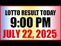 Lotto Result Today 9pm Draw July 22 2025 Swertres Ez2 Pcso Lotto Result Today 9pm Draw July 22 2025 Swertres Ez2 Pcso
