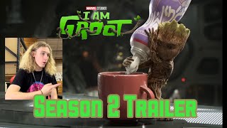 I Am Groot season 2 trailer REACTION // MCU // Disney+