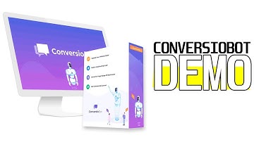 ConversioBot Full Demo + WalkThrough | Simple Chatbot Builder
