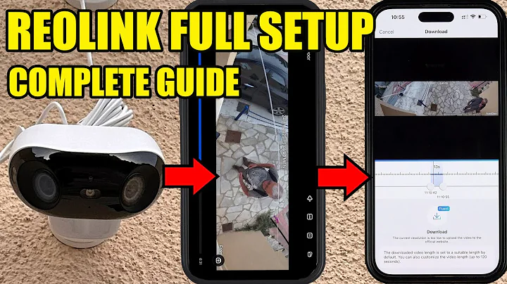 Reolink Security Camera Full Setup Guide (Unboxing to App Tutorial!) | Complete Walkthrough
