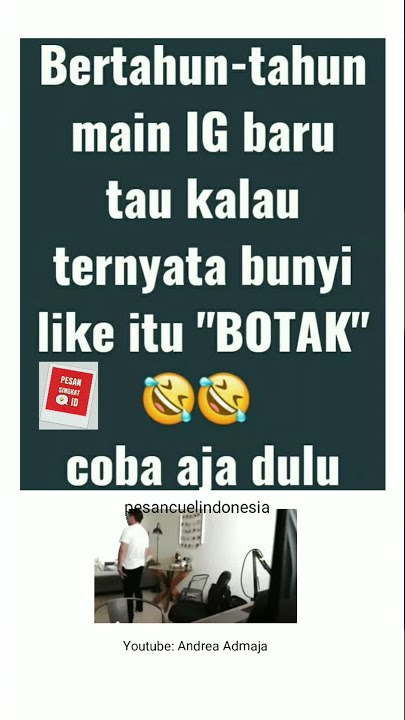 Bunyi like instagran itu