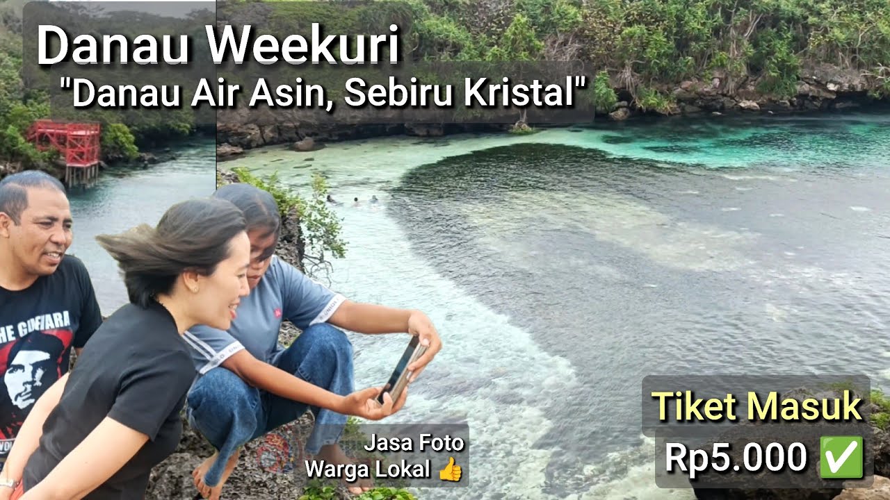 Jernih sekali!! Weekuri, Danau Air Asin di Sumba Barat Daya
