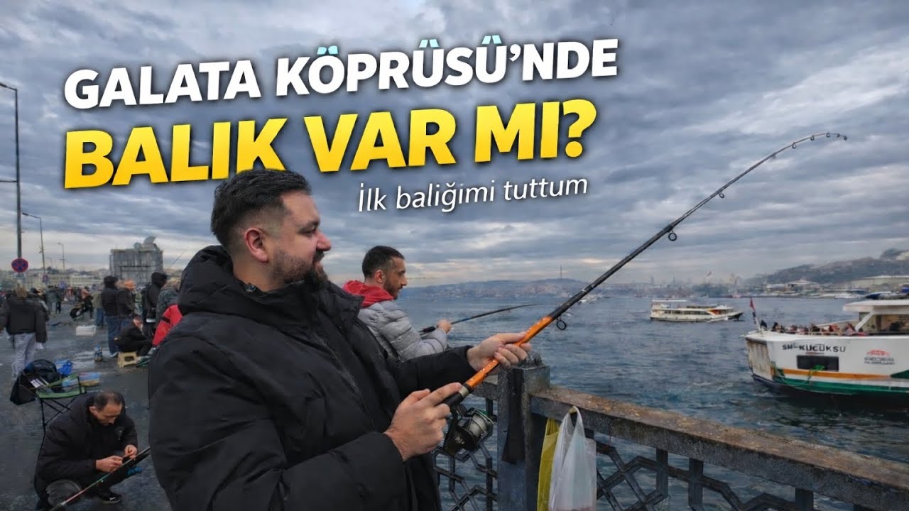 Galata Köprüsü’nde Balık Bahane, Muhabbet Şahane | Aynen Bea