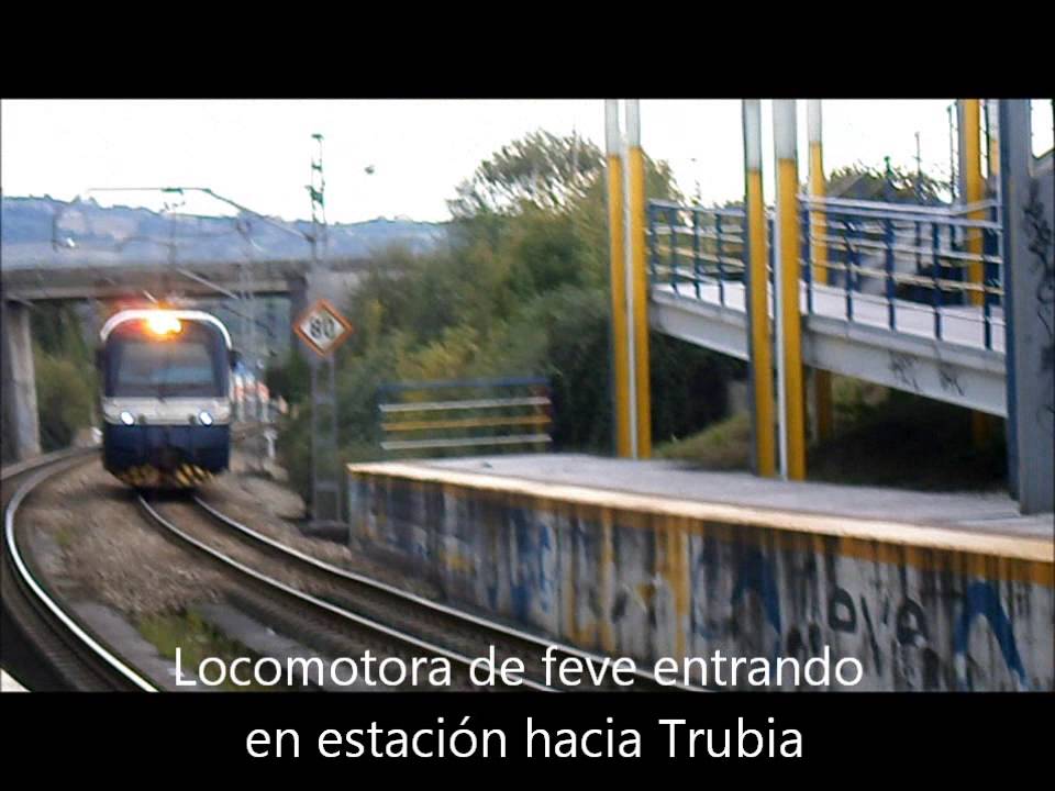 Tarde de trenes en Parque Principado ( feve )