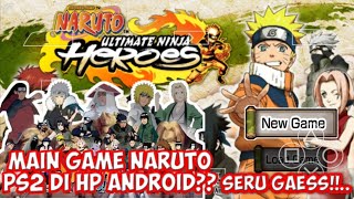 Gameplay Naruto Ninja Heroes PS2 di Hp android??Seru Gaess!!!... screenshot 2