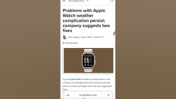 What’s Wrong with the Weather App on Apple Watch ⌚️ #carlsbad #applewatch
