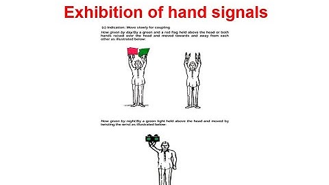 Hand Signals