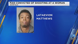 Norfolk man sentenced to 5 1/2 years in prison for shooting at woman