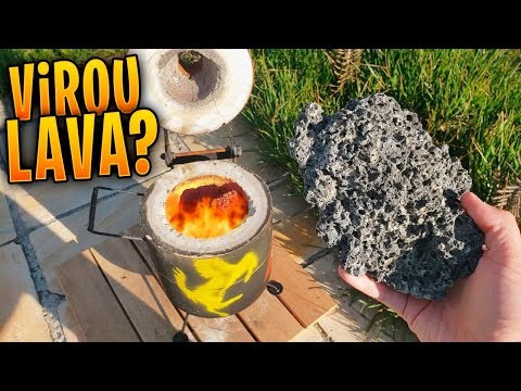 Vídeo: Como é a rocha de lava?