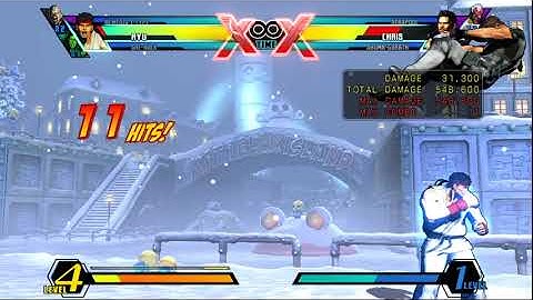 UMVC3 Ryu Challenge - Triple Denjin