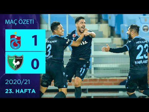 ÖZET: Trabzonspor 1-0 Y. Denizlispor | 23. Hafta - 2020/21