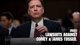 US judge tosses cases against ex-FBI chief Comey, New York AG James