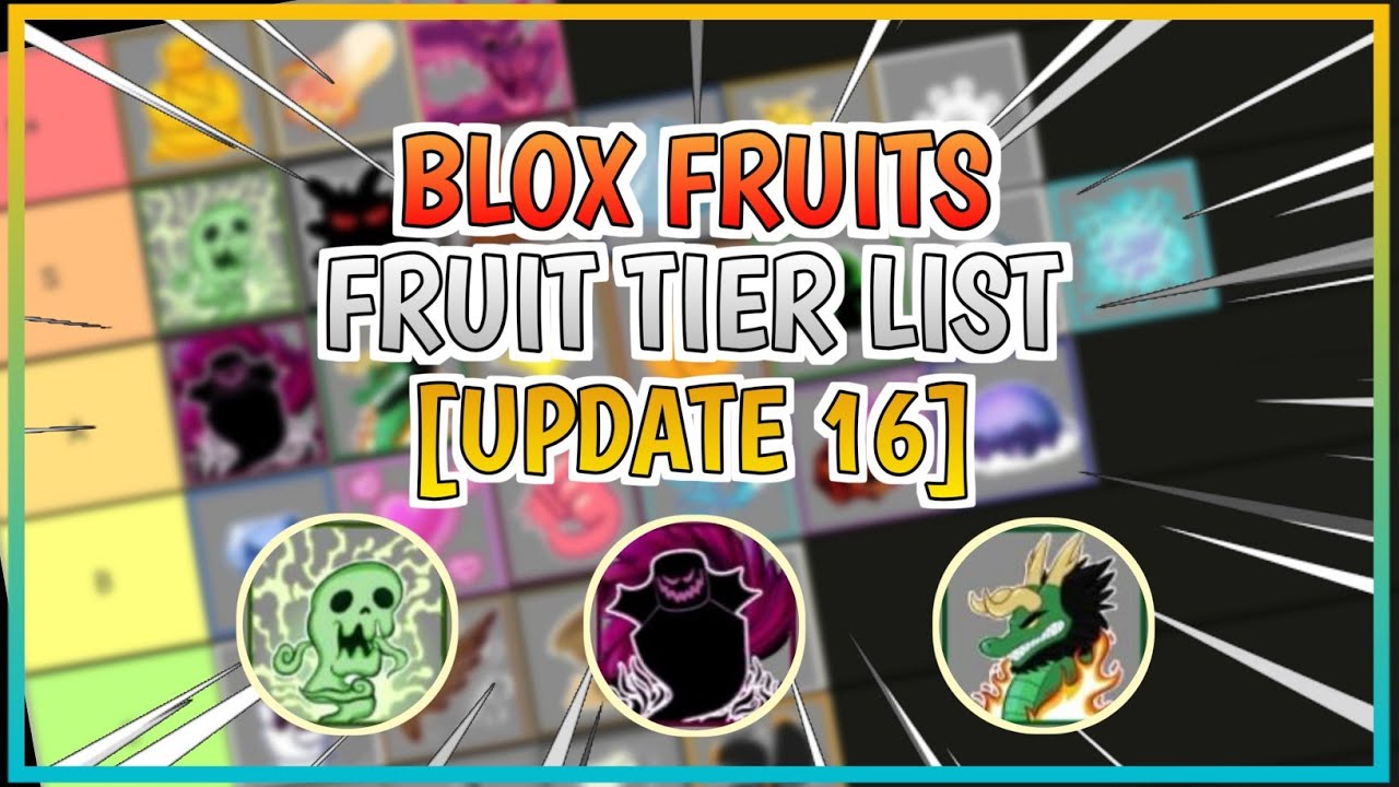 melhores frutas para blox fruits pvp Tier List 