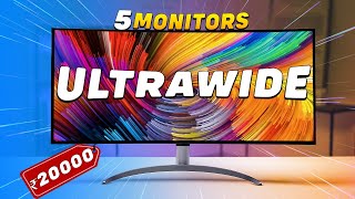 Top 5 Best Monitor Under 20000 In 2023⚡Best Gaming Monitor Under 20000🔥Best Monitor Under 20000