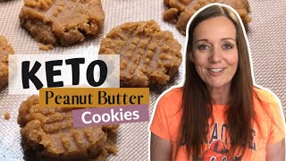 The Absolute Best Keto Peanut Butter Cookies (Recipe Tutorial)
