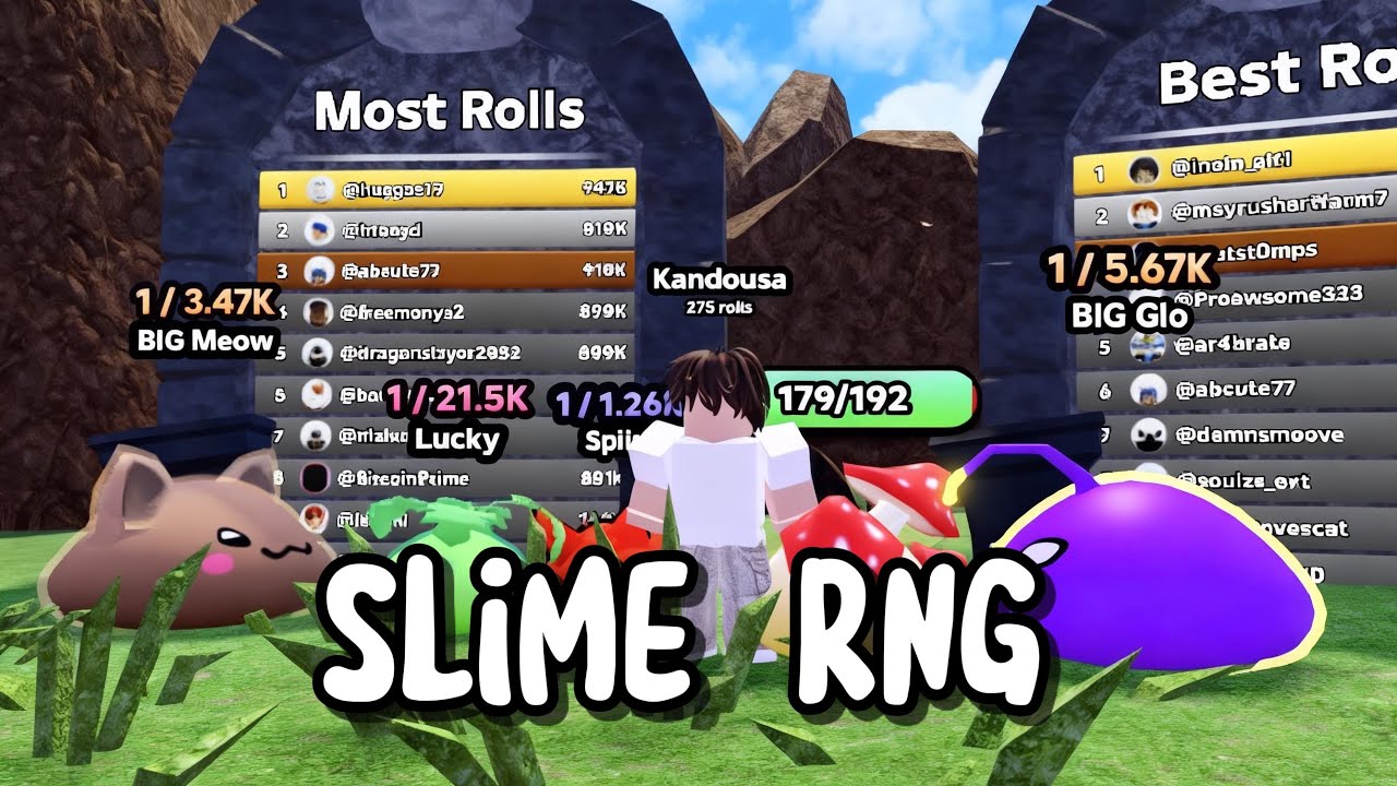 Slime Rng First Level I Played SLIME RNG For The First Time!!! - YouTube