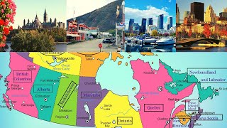 اكتشف كندا وتعرف على المقاطعات الكندية و أهم المدن للهجرة اليها