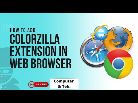 Add Color picker extension in Chrome Browser. Urdu || Hindi