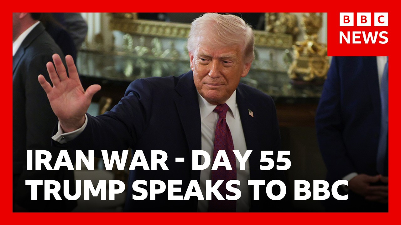 President Trump says Iran strategy “working very well” | BBC News