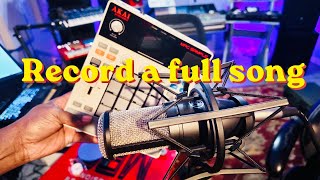 AKAI MPC sample How to record full vocal session