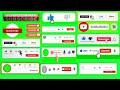 Top 10 Animated Green Screen Subscribe Buttons 🎥