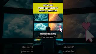 How Accurate Are Meteorologists Really #weather #science #didyouknow