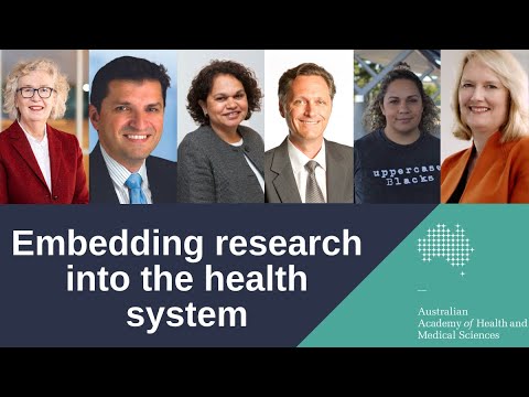 Panel: Embedding research into the health system (2021)
