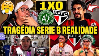 REAÇÕES DOS SÃO PAULINOS DESESPERADOS COM SERIE B! REACT CHAPECOENSE 1X0 SÃO PAULO 
