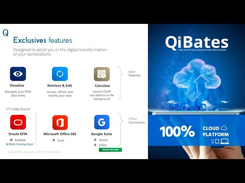 [ Webinar ] Qibates access your EPM data within office 365