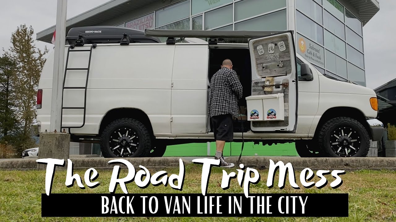Van Life In The City | Battery And Solar Giveaway, Road Trip Mess, I ...