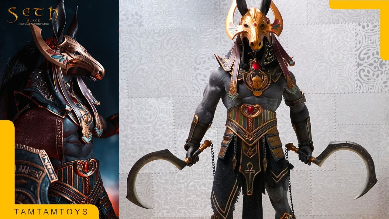 TBLEAGUE Seth - Black Version. action figure scale 1:6 - YouTube