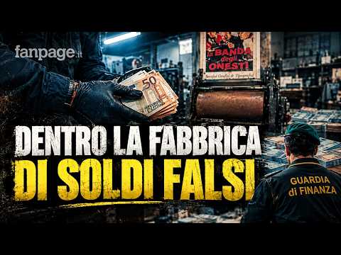 Inside the Napoli Group's counterfeit money printing shop: 400 thousand euros in fake bills