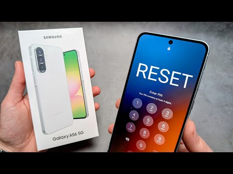 Samsung Galaxy A56 5G - Reset Forgotten PIN ,Password, Pattern Screen Lock,Fingerprint Face Unlock