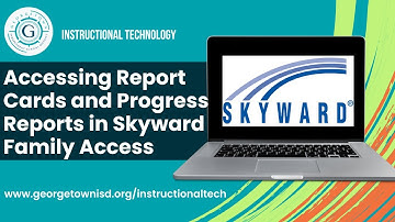 Accessing Report Cards and Progress Reports in Skyward Family Access