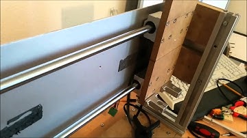 DIY CNC  - Testing the X and Z axis carriage